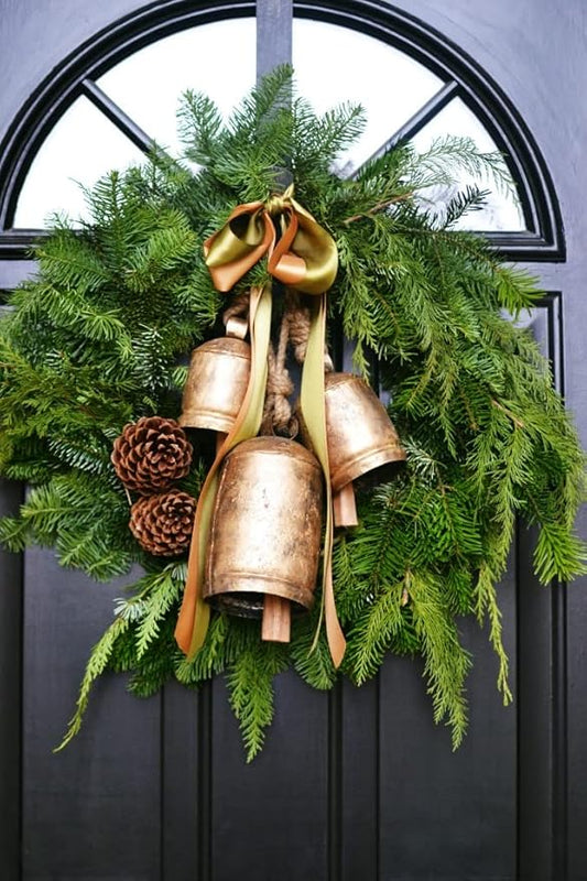 Set of 3 Hanging Harmony Bells Garden Rustic Relaxing Tranquil Wind Chimes