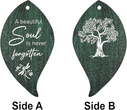 ASTARIN Cardinal Memorial Wind Chimes, Personalized 26" Small Metal Symphthy Wind Chime, Bereavement Gift for Loss of Loved One Father Mother, Dragonflie Damselflie Decor for Outside Patio Garden