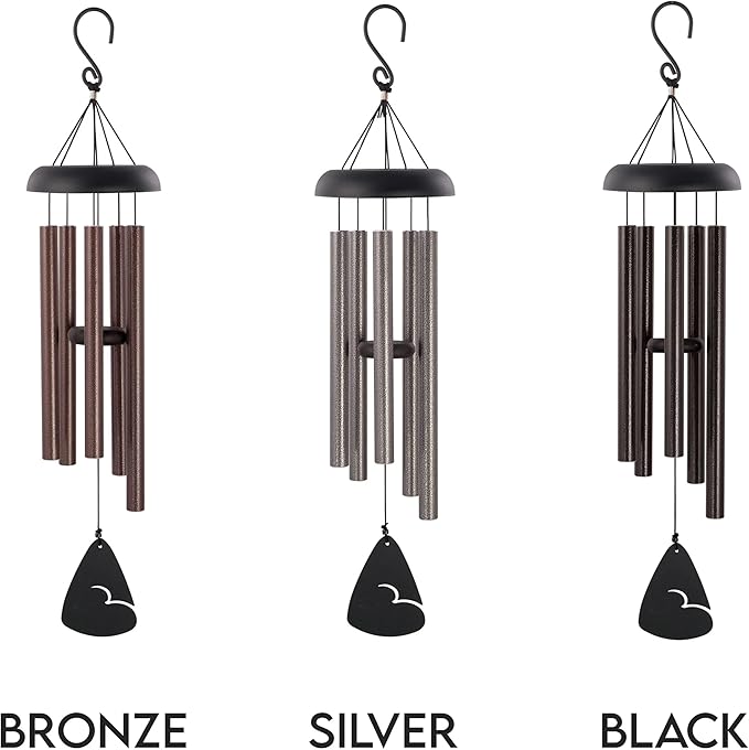 Personalized Listen to The Wind Memorial Wind Chime (44" Bronze)