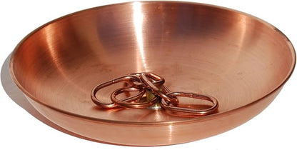 Stanwood Rain Chain Copper Basin Bowl for Rain Chain