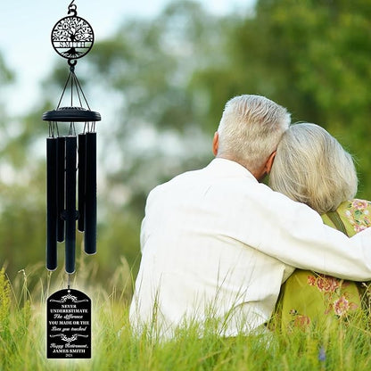 Personalized Retirement Wind Chime, Personalized Thank You Gifts, Custom Retirement Gift,Retirement Gift Ideas