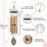 ASTARIN Wind Chimes for Loss of Loved One, Sympathy Gifts Wind Chime for Loss, Personalized Sympathy Windchimes in Memory of Mom/Dad, Memorial Gifts for Bereavement Condolences(Produced in USA)