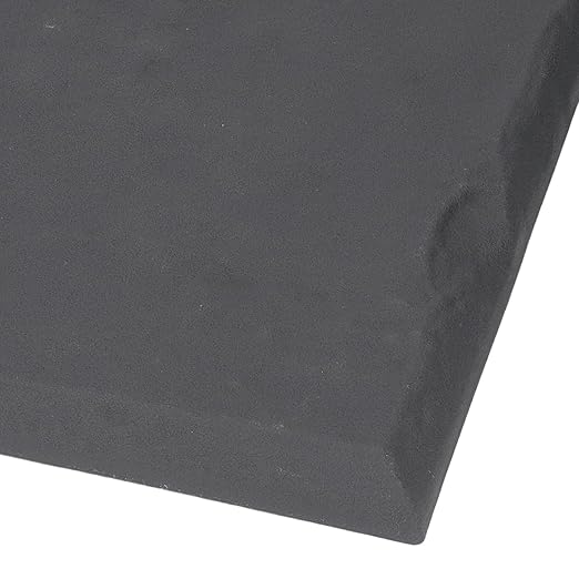 Alomejor Polypropylene Stepping Stone Set with Ground Stake Unique Textured Design Weatherproof Garden Dcor 4 Pack (Grey)