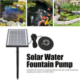 Pilipane Solar Fountain Pump with Battery Backup 5000mAh, 7W Solar Bird Bath Fountain with LED Lights, Solar Birdbath Fountain Pump for Pond, Fish Tank，Fountains Garden Decor
