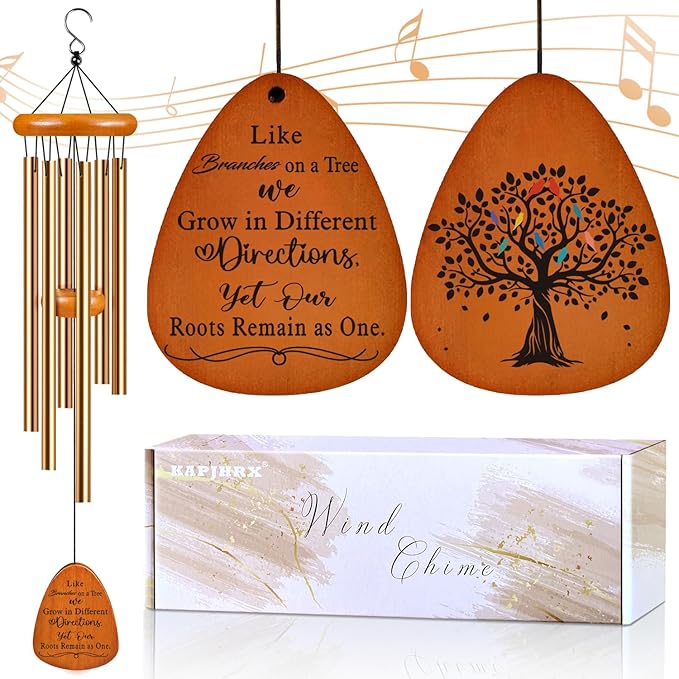 Gifts for Mom, Moms Wind Chimes, Best Gift for Mom, Mother Birthday Gift from Daughter Son, Love Reminder Gifts for Birthday Thanksgiving Christmas
