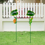 2Pack Frog Decorative Garden Stakes,Metal Tortoise Yard Art Decor for Outside Decor,Spring Outdoor Decor for Pathway,Lawn,Patio,Yard