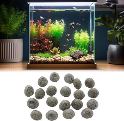 predolo 20Pcs Resin Stone Buddha Relief Statue Garden Decoration for Corridor, Study