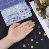 SUNNYCLUE 525Pcs Lamp Crystals Prisms Suncatcher Prism Rainbow Maker Glass Rondelle Heart Butterfly Bead Charms Chandelier Crystal Beads Hanging Ornament for Home Room Indoor Windows Lamp Decoration