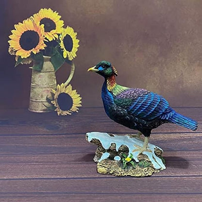 Garden Ornaments Decor Statue Outdoor,for Home Kitchen & Dining Outdoor Patio, Lawn & Garden Sculptures Statue Figurine Ornaments Bird Animal, Bird Painted Resin Craft Bird Sculpture Home