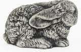 Sleeping Bunny Concrete Garden Statue Cement Animal Figure Cast Stone Bunny Figurine Garden Sculpture Art Decorative Easter Rabbits