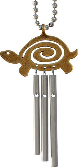 Jacob's Musical Car Charm, Turtle Spiral, Mini Wind Chime