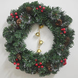 Gold Flowers Hanging Bells for Door Knob Decoration, Christmas Home Garden Decor Small Wind Chimes Jingle Bell on Rope