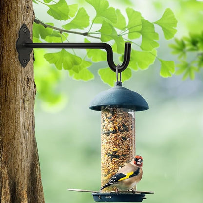 10 Inch 4 Pack Plant Hangers Outdoor or Indoor Plant Hooks Hanging Plant Bracket for Home Decor Bird Feeders