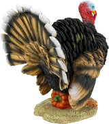 Design Toscano QM2373100 North American Turkey Statue,full color,Small