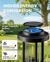 Solar Pathway Lights, 6 Pack Solar Light Outdoor IP65 Waterproof, Garden Lights Solar Powered, Outside Decor Landscape Lighting for Yard, Path, Driveway, Walkway (Warm White)