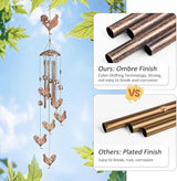 Chicken Wind Chimes for Outside,Gardening Gifts for Chicken Lover，Women，Men，Mom，Birthday Party Decorations,Memorial Gifts,Wind Chimes Outdoors，Indoors，Room，Home，Garden，Patio,Yard,Rooster Decor
