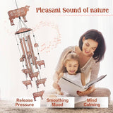 for Mom Cow Wind Chimes for Outside,Cow Gifts for Women/Men/Sympathy/Memorial/Festival Birthday Gifts Metal windchimes Outdoors/Indoors,Patio,Garden Decor,Yard Decor,Home,Porch