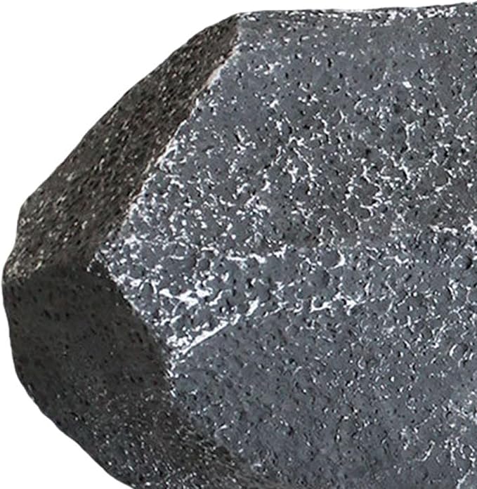 Baoblaze Fake Rock Landscape Decoration Photo Ornaments Landscaping Lightweight Faux Stone Sculpture Realistic for Porch Yard Garden, 15x12x10cm