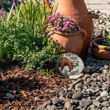 Spoontiques - Garden Décor -Sloth Stepping Stone - Decorative Stone for Garden