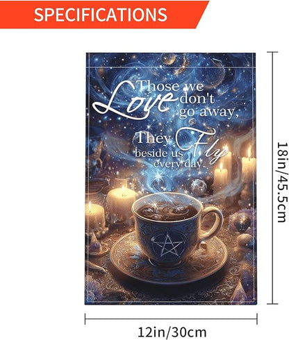 Anniversary Garden Flag Seasonal Double Sided 12 x 18 Inch Small Yard Flag for Indoor Outdoor Decor Holiday All Seasons