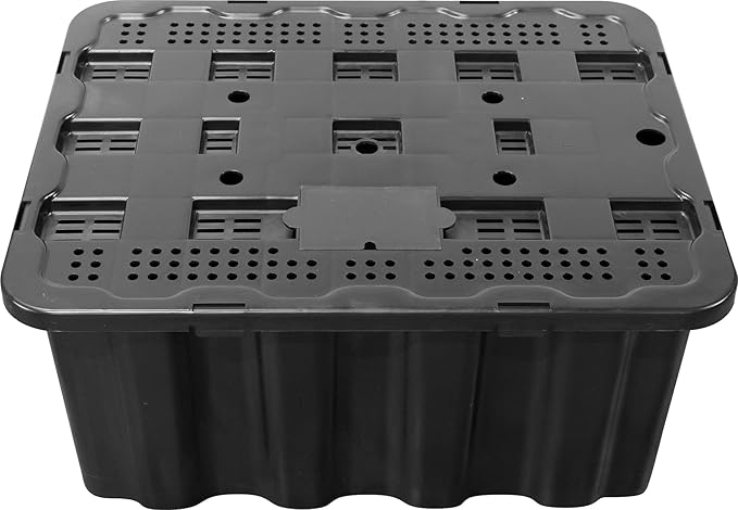 EasyPro RBH29 29 Inch Redi-Basin Pond Reservoir for Water Features, Fountains, Bubbling Rock & Garden Statues, Heavy Duty Pond Basin with 30 Gallon Capacity