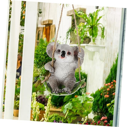 Hemoton Statue Adorable Hanging Decor for Outdoor Garden Stylish Courtyard Accessory for Home Office Decoration Durable Weather Resistant Design