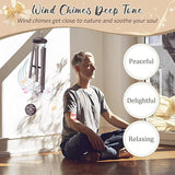 Thank You Gifts for Women Men, 25" Wind Chimes Appreciation Gifts for Employee Teacher, Coworkers, Nurses, Gratitude Thoughtful Gift Ideas for Mother Father Family Friends