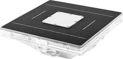 SWIMLINE HYDROTOOLS Floating Pool Fountain – Soothing Water Feature for Pools & Ponds, Easy to Install, UV-Resistant, Solar Powered, Cordless, Waterproof, Multi-Mode LED Light Show, 39-Inch Spray