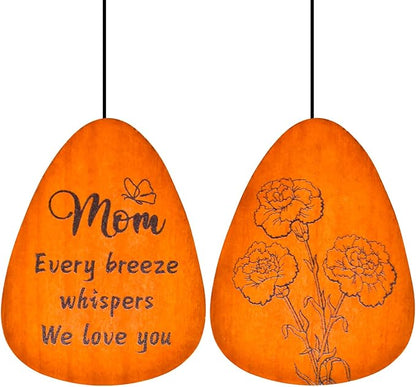 Gifts for Mom, 35'' Moms Wind Chimes, Thanksgiving Mother's Day Christmas Valentines Day Gift for Mom, Mother Birthday Gift from Daughter Son, Love Reminder Gifts