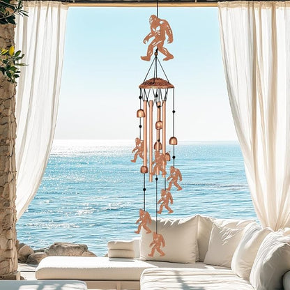 Large Aluminium Wind Chimes 33" Outdoor Deep Tone Memorial Wind Chime with Savage Wind Catcher, Sympathy for Loss of Loved Mom Father,Metal Wind Chimes for Garden Patio Balcony Home Decor