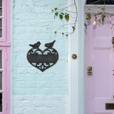 MOLIGOU Cast Iron Welcome Sign, Wall Mount Welcome Plaque, Bird Welcome Sign for Front Door, Porch, Entryway