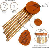 Christian Wind Chimes with Bible Verse - Catholic Spiritual Biblical Christian Gifts for Women Mom Grandma - Birthday Baptism Christmas Faith Based Gifts - Cross Religious Wind Chimes for Outside 28in