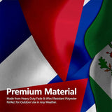 Cuba Cuban And Michoacan Mexico Mexican Flag 3x5 Ft Double-Sided Printed Indoor/Outdoor Flag Polyester Fabric Decorative Banner With 2 Brass Grommets 3x5 Foot National Flags For Outside