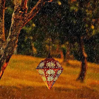 43" Solar Wind Chimes for Outside, Hanging Lights Outdoor Detachable Lantern Metal Chrysanthemum Wind Chimes, Deep Tone Memorial Wind Chime Gift Decoration for Home, Patio, Garden, Outdoor, Yard