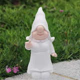 MINICAR Gnome Statue Lady, Funny Outdoor Garden Yard Lawn Sculpture Decoration Home Decor Naughty Gifts, 6.3 Inch Tall
