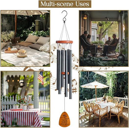 Memorial Wind Chimes Memorial Wind Chimes for Loss of Loved One, Sympathy Wind Chimes in Remembrance Gifts for Who Loss of Dad Mom Friends Baby Family