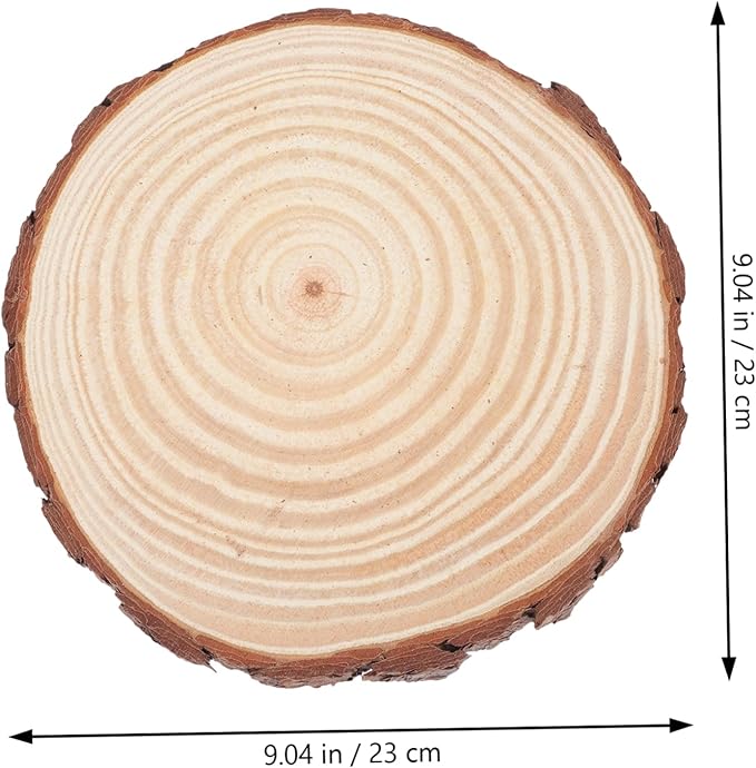 BESPORTBLE 2pcs Wooden Garden Paver Stepping Stones Durable Outdoor Walkway Decorative Pathway Stepping Decorations for Lawn Patio Landscaping
