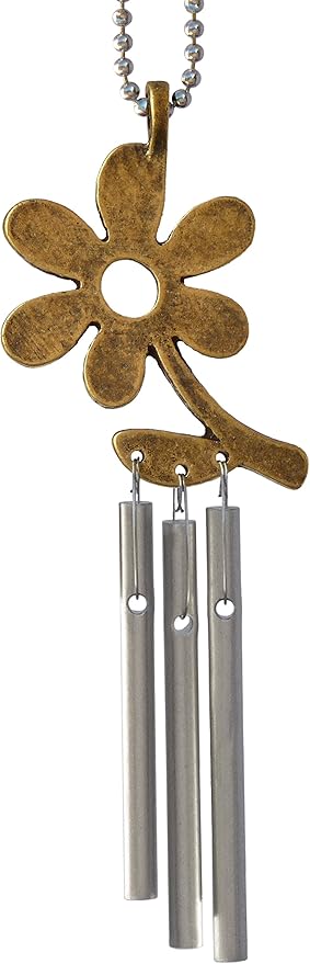 Jacob's Musical Car Charm, Daisy Flower, Mini Wind Chime