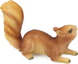 2pcs Squirrel Hanging Statues for Garden Decoration, Outdoor Hanging Tree Décor with Screws and Hooks, for Tree Trunk, Garden, Yard, Patio- 7.9 Inch (2 Squirrels)