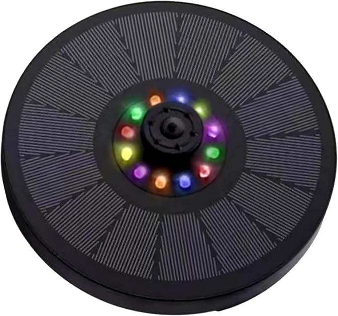 Floating Solars Bird Bath Water Fountains Light Garden Waterfalls Fountains Pond Panel Powered Water Pumps Garden Oxygenation Pumps for Pond
