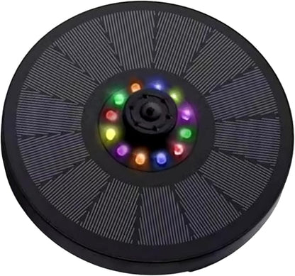 Floating Solars Bird Bath Water Fountains Light Garden Waterfalls Fountains Pond Panel Powered Water Pumps Garden Oxygenation Pumps for Pond