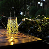 Solar Watering Can Lights, Large Retro Metal Hanging Solar Lights Outdoor Waterproof, Mother's Day Birthday Gifts for Women Mom Grandma Garden Yard Light LED Decoration Outside for Porch Lawn Patio