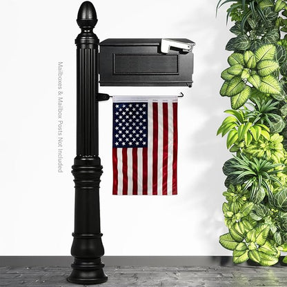 4th Of July American Flag For Independence Day Mailbox kit Wall Hanging Home Cemetery Decoration For Grave Yard Sign Memorial Veterans Day USA Poster Door Canvas Tapestry Gifts For Dad