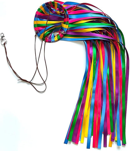 Satin Ribbon Windsock Streamer, Outdoor Decorations for Your Patio, Garden, Yard, Dock and Camper, 49-Inch, WS-49K-01