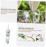 BESPORTBLE 1pc Garden Hanging Wind Chime Metal for Decor Creates Soothing Sounds for Birthdays and Housewarming Celebrations