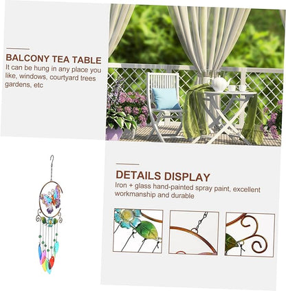 BESPORTBLE 1pc Garden Hanging Wind Chime Metal for Decor Creates Soothing Sounds for Birthdays and Housewarming Celebrations
