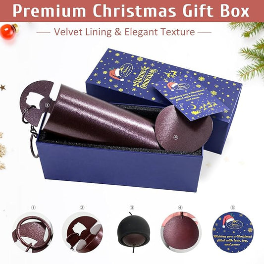 ASTARIN Christmas Wind Chimes for Outside Deep Tone Heroic Christmas Windbell Deep Resonance Serenity Bell Outdoor Decor for Patio,Yard,Porch,Garden Package