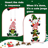 3 Pack Metal Christmas Yard Signs Decor for Multiple Stacked, Christmas Yard Stakes with Gnomes Fall Yard Decor for Outside Garden Yard Lawn Porch