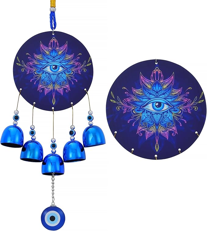 BWINKA Unique Wind Chimes for Outdoor Garden Home Hanging Decoration (EYE-SZE98)