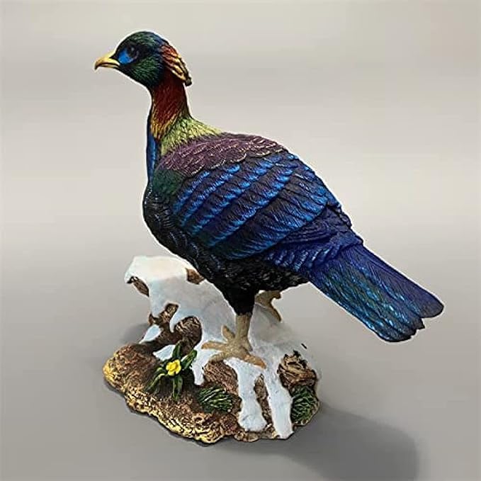 Garden Ornaments Decor Statue Outdoor,for Home Kitchen & Dining Outdoor Patio, Lawn & Garden Sculptures Statue Figurine Ornaments Bird Animal, Bird Painted Resin Craft Bird Sculpture Home